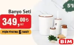 BANYO SETİ 5'Lİ